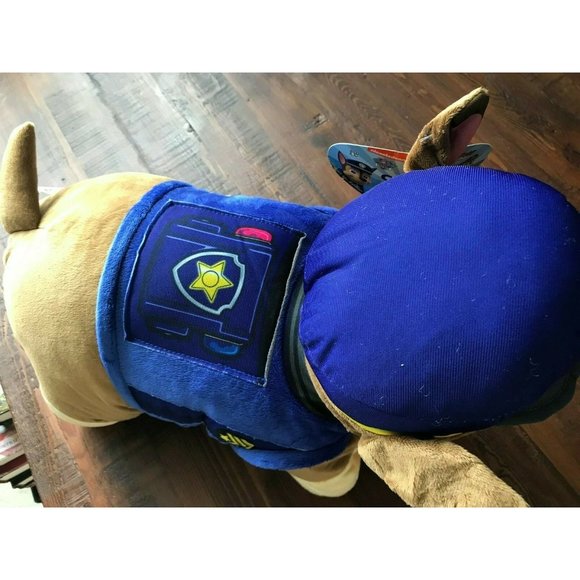 NEW Pillow Pet Paw Patrol Dog "Chase" 16" Blue - Picture 11 of 12